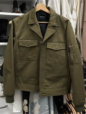 The Kooples Men's Olive Green Jacket